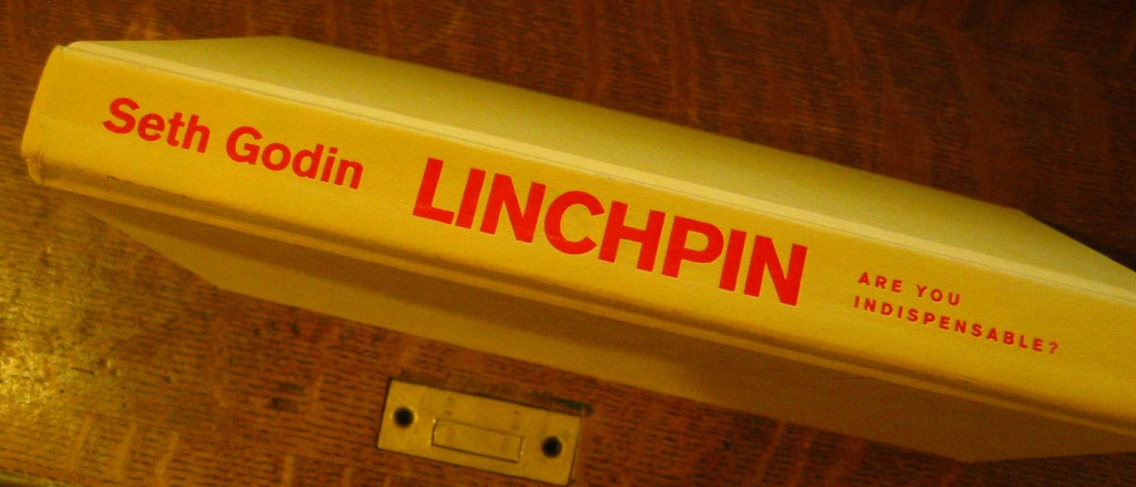 Photo of Linchpin book saddle